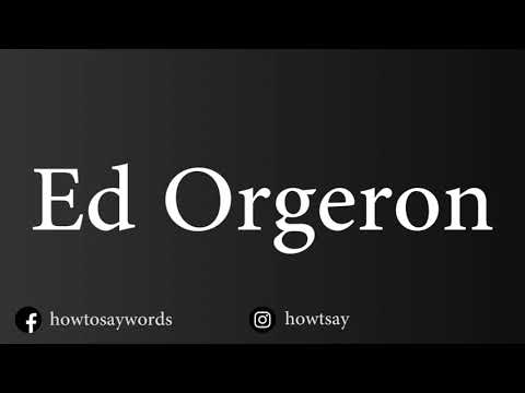 How To Pronounce Ed Orgeron