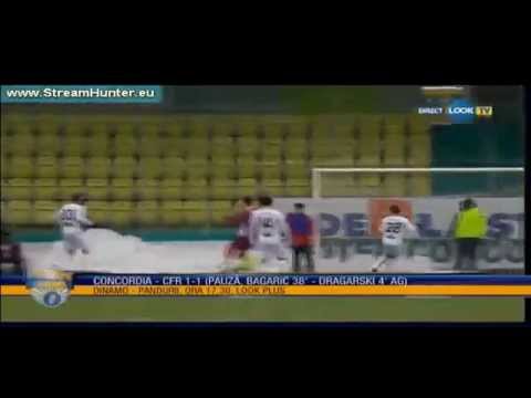 Highlights Goal CONCORDIA CHIAJNA VS CFR CLUJ 1 - 1