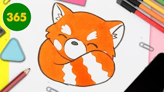 How To Draw A Red Panda