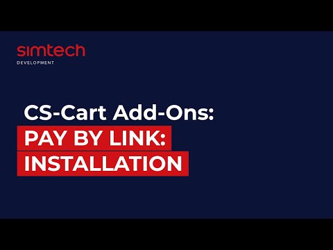 CS-Cart add-ons: Pay by Link: Installation