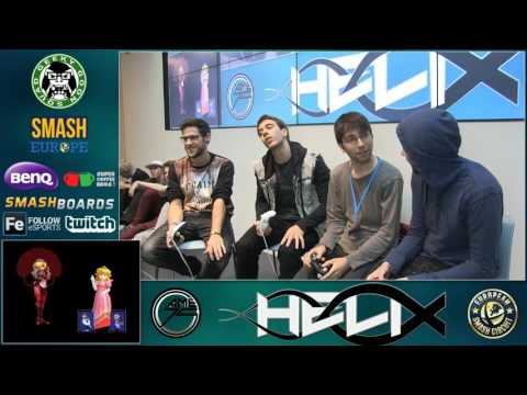 HELIX - Strawhat + Trifasia Vs. Tempo | Westballz + Overtriforce - Losers Quarters - Melee Doubles