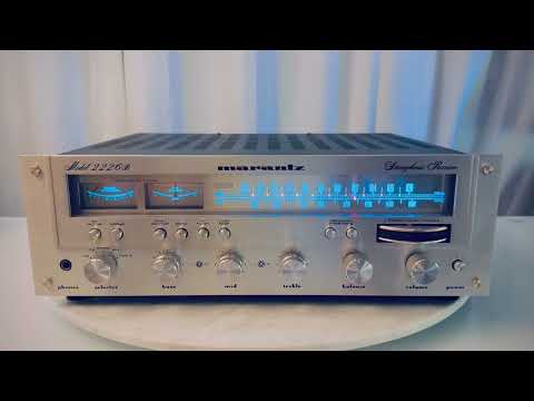 πΆβ¨ Marantz 2226B Vintage Stereo Receiver β Serviced/Cleaned, Warm White LED, New Vellum, Ultrasonic-Cleaned Knobs image 19