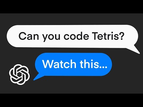 Can AI code Tetris in Python? Watch ChatGPT try