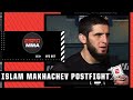 Islam Makhachev wants to wake up the lightweight division after #UFC267 win | ESPN MMA