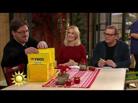 Lyckat Trisskrap, David! - Nyhetsmorgon (TV4)