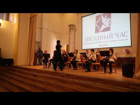 The orchestra of Russian folk instruments. The City Of St. Petersburg