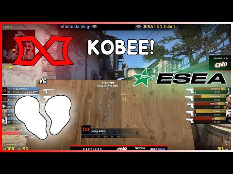 ED1M - KOBE BRYANT | Infinite vs 00Nation Talent | ESEA S38 EU - CSGO Advanced - HiGHLiGHTS | CSGO