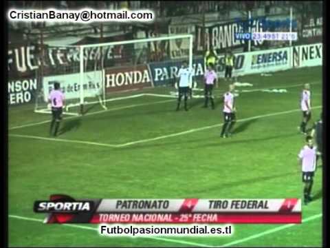 Patronato 4 Tiro Federal 1 Torneo Nacional B 2010-11 Los goles