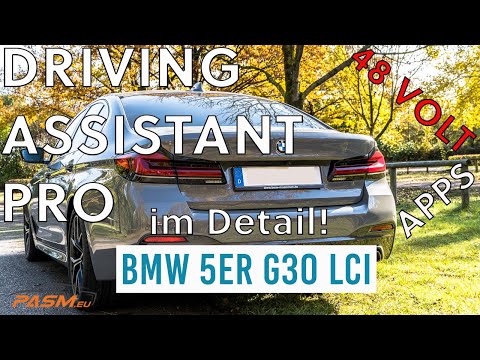 BMW 520d G30 LCI 2020 im Detail! Driving Assistant Professional, 48 Volt, Apps uvm.