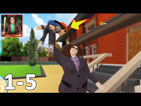 Scare Scary Bad Teacher 3D is Back Level 1- 5