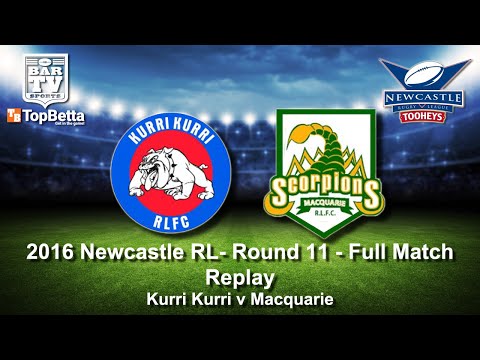 2016 Newcastle RL Round 11 Full Match Replay - Kurri Kurri Bulldogs v Macquarie Scorpions