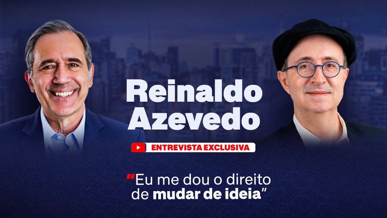 Reinaldo Azevedo: "Eu me dou o direito de mudar de ideia."