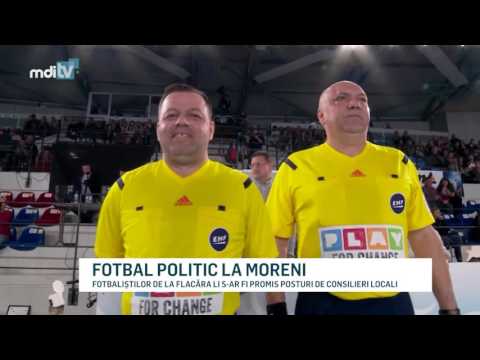 FOTBAL POLITIC LA MORENI