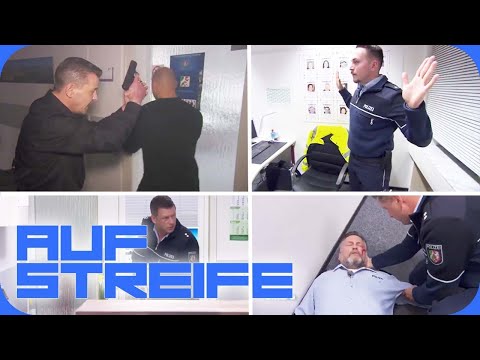 Lebensgefährlicher Einsatz! Polizisten auf der Wache in Gefahr! | Auf Streife | SAT.1