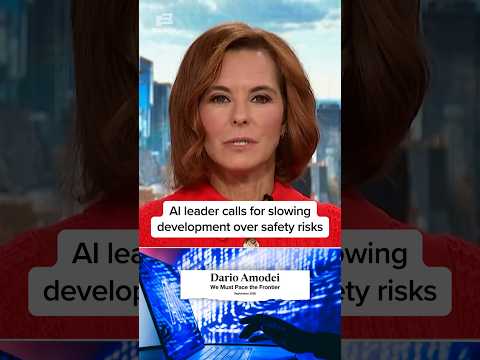 AI leader calls for slowing development over safety risks