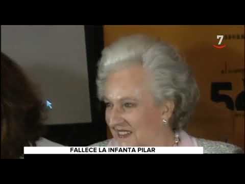 Fallece la Infanta Pilar, hermana del Rey Juan Carlos, a los 83 años
