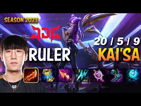 JDG Ruler KAI'SA vs ZERI ADC - Patch 13.17 KR Ranked