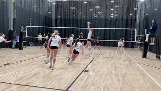 Lauren Hoffman, Setter, Class of 2023 - PVL Presidents&#39; Day Tournament (Feb 14-15, 2021)