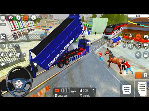 Bussid Hino C9 Hydraulic Dump Truck Mod 2 / Bus Simulator Indonesia