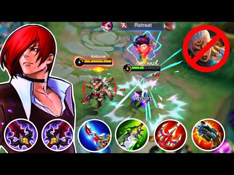 CHOU NEW BEST BUILD FOR HOW COUNTER ENEMY IN EXP LANE (MUST TRY) CHOU NEW META GAMEPLAY - MLBB