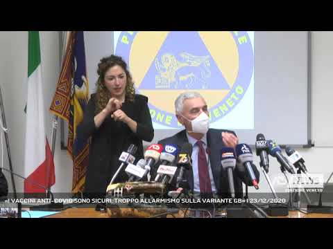 «I VACCINI ANTI-COVID SONO SICURI. TROPPO ALLARMISMO SULLA VARIANTE GB» | 23/12/2020
