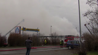 preview picture of video 'Roeblingen / Brand Bowlingbahn / Gaststätte / 27.11.2012'
