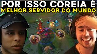 BUERO ABISMADO COM SUPORTES COREANOS, ZUEIRA MINERVA TIME DA PAIN - RENECRODILO LEAGUE OF LEGENDS