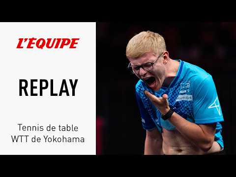 Tennis de table - Le replay du quart de finale entre Félix Lebrun et Shinozuka au WTT de Yokohama