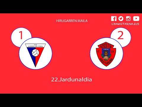 Aurrera Vitoria 1-2 Anaitasuna (22.Jardunaldia)