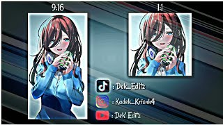 Download lagu 2 PRESET AM🎟️ DJ NO COMENT X GAYAMU ITU SOMBONG🎶 NAKANO MIKU🥀 mp3