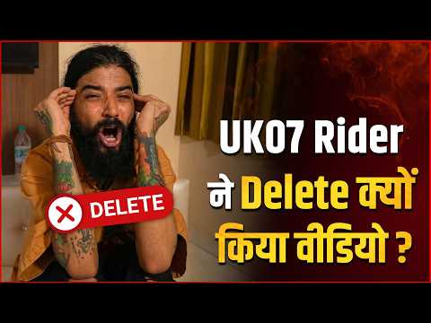 Why UK07 Rider DELETED His 2-Hour Emotional Video ? 😱 Real Reason Explained