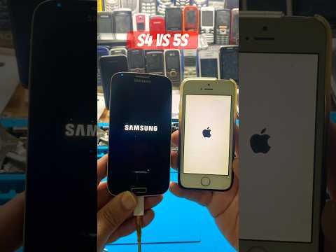 🚀 startup Galaxy S4 Vs IPhone 5S #retro #mobile #samsung #iphone #nostalgia #reels