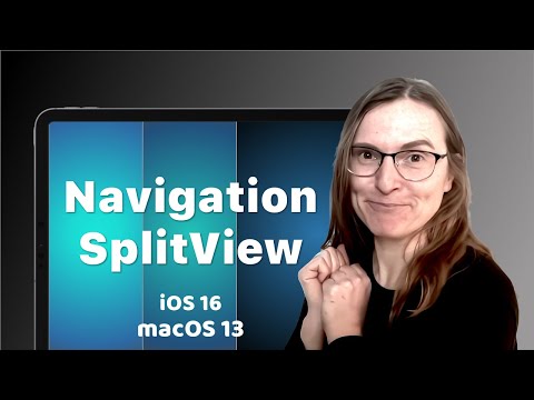 Navigation Split View for iPhone, iPad and macOS with 2 or 3 columns - SwiftUI tutorial 2022 thumbnail