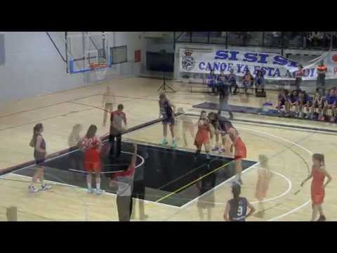 Final a 4 Junior Fem Madrid 2014 - Partido Rivas Ecópolis 79 vs 76 Estudiantes
