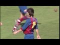 Spectacular exhibition by Lionel Messi in a 2004/05 Barça B derby