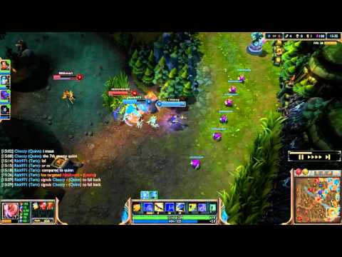 Quinn 1v4 quadrakill ?!