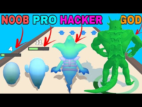 NOOB vs PRO vs HACKER vs GOD in Monster Run