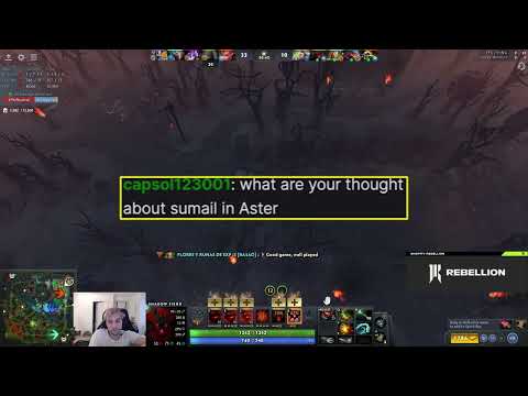 Arteezy's thoughts on Sumail playing in China with Aster