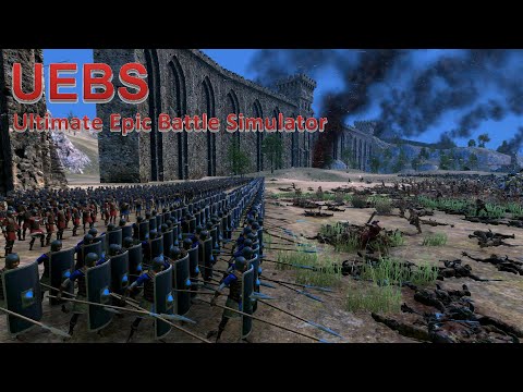 1000 Spearman / Archer VS 10,000 Orcs / Giant Cyclops [Attack and Defend]