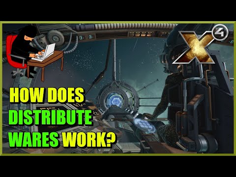 X4 Foundations How Does Distribute Wares Work