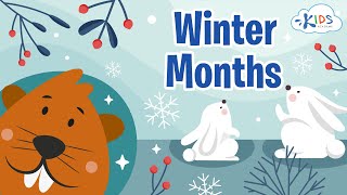 Winter Months Song| Kids Song and Nursery Rhymes for the Winter Season - Kids Academy.