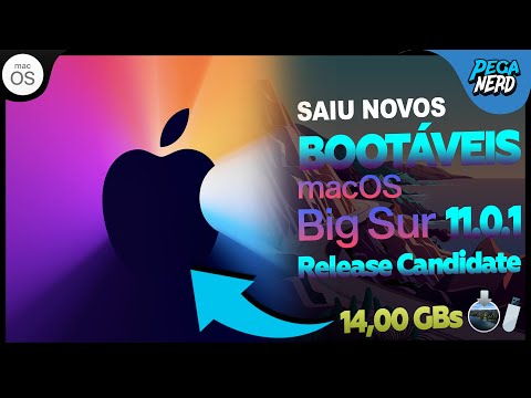 macOS Big Sur 11.0.1 PEN-DRIVE BOOTÁVEL Release Candidate 1 (RC) GM JÁ LANÇADO