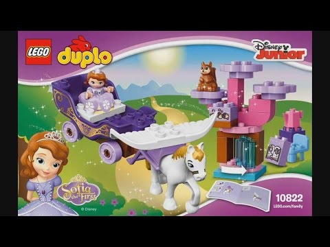 LEGO Duplo 10822 Sofia the First Magical Carriage - instruction timelapse