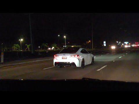 Lexus RCF Borla Exhaust Flybys/Rolling Shots