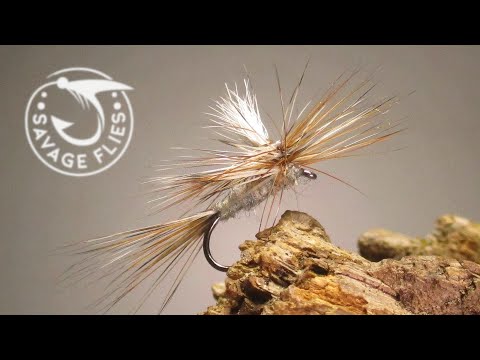 Tying (and fishing) a Parachute Adams Dry Fly