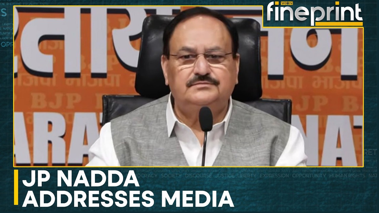 Union Minister J P Nadda Addresses Media Amid NEET Exam Protests | Newsalert | WION Fineprint