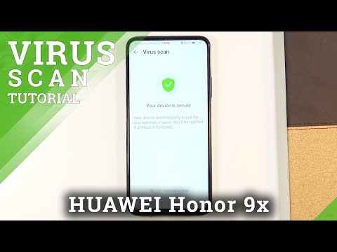 HUAWEI Honor 9x Pro Security Scan – Virus Scan