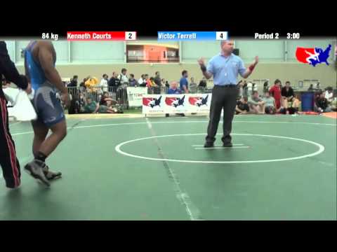 Kenneth Courts vs. Victor Terrell at 2013 ASICS University Nationals - FS