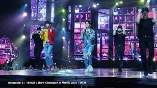 [FANCAM] 181028 Hyeongseop x Euiwoong - Spring Rain (봄비) | MBC Show Champion in Manila