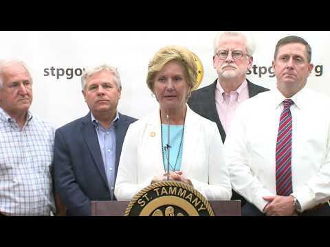 News Briefing- Tropical Storm Barry 07/11/2019